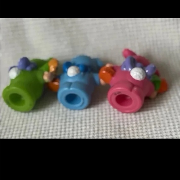 Fosher price People EASTER BUNNY SUITS children w/ BASKET Swing Tricycle - Picture 4 of 5